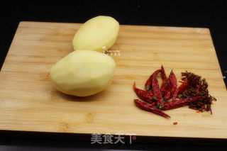 Spicy Potato Chips recipe