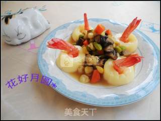 Colorful Jade Fat Shrimp recipe