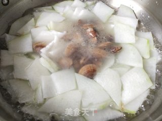 Yellow Clam and Winter Melon Soup recipe