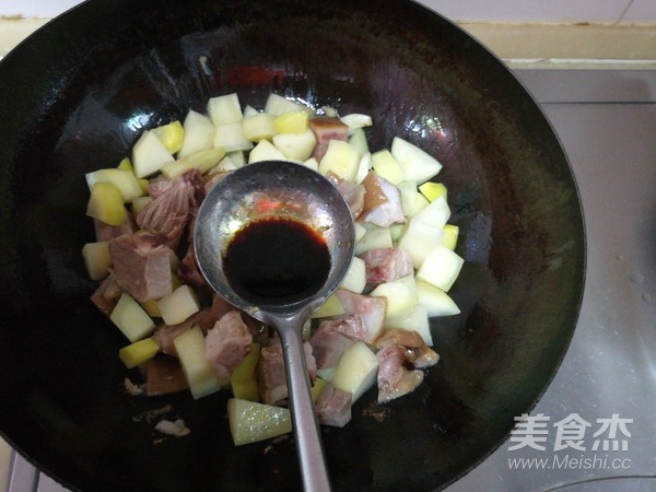 Stewed Pork Pork with Potatoes and Green Peppers recipe
