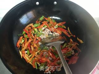 Stir-fried Sansi recipe