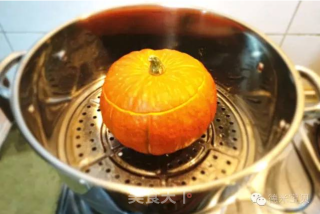 Pumpkin Steamed Rice recipe