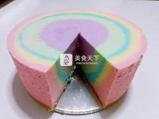 Rainbow Mousse recipe