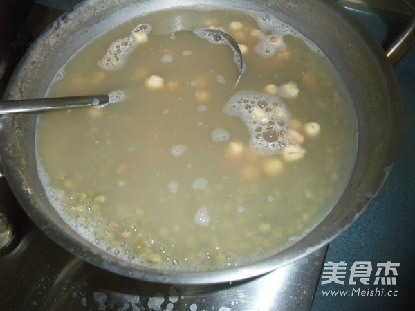 Lotus Seed Green Bean Paste recipe