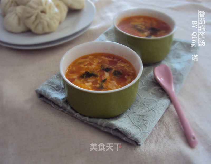 Tomato and Egg Soup recipe