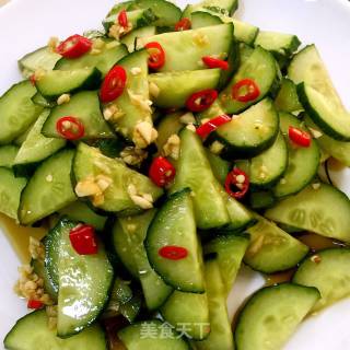 Tossed Cucumber recipe