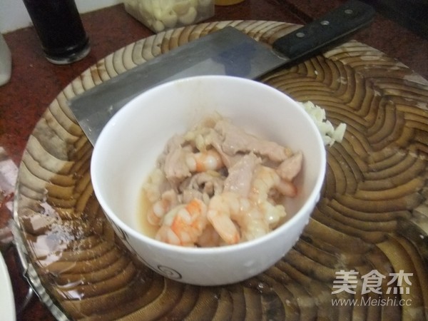 Fried Kudzu with Shrimp recipe