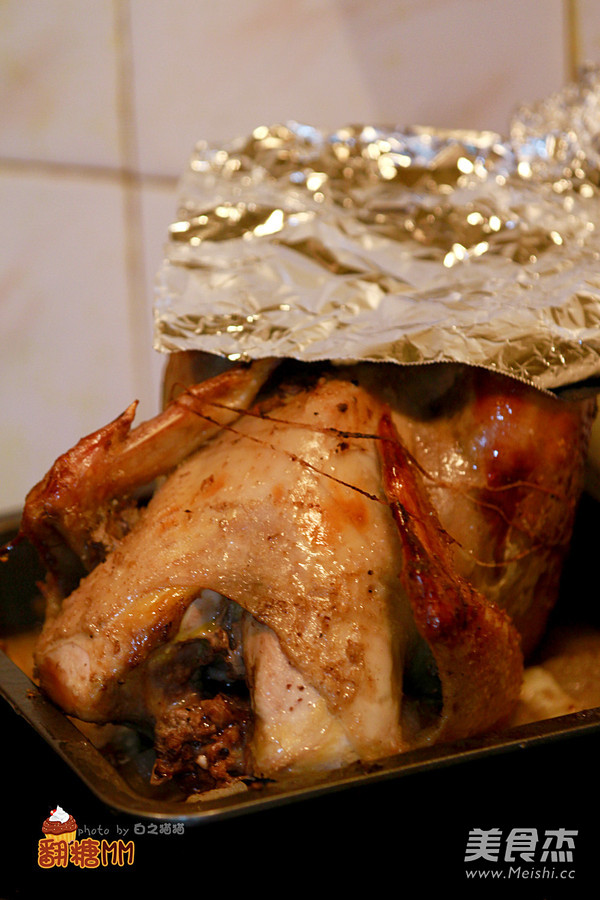 Christmas Family Roast Chicken Dinner recipe