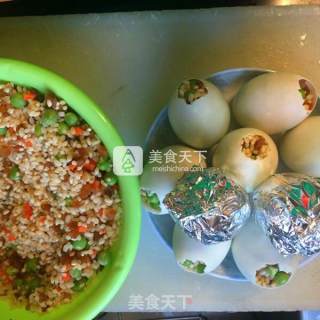 Glutinous Rice Duck Egg recipe