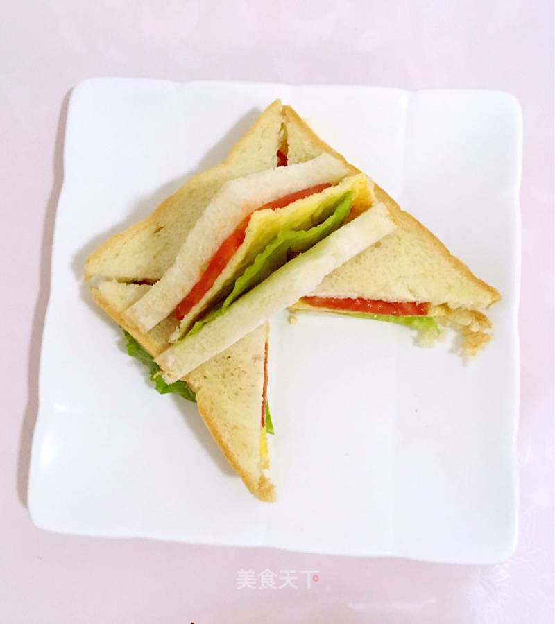 Egg and Vegetable Sandwich recipe