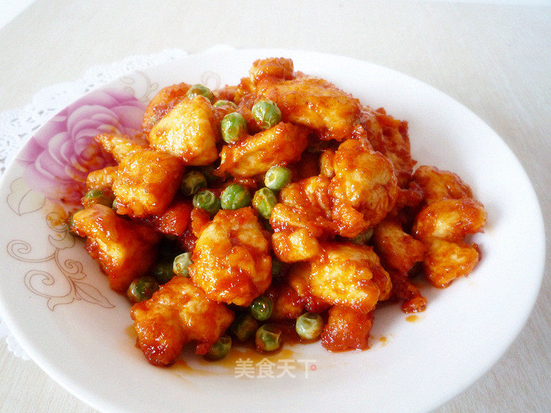 Diced Chicken in Tomato Sauce recipe