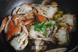 Saliva Crab recipe