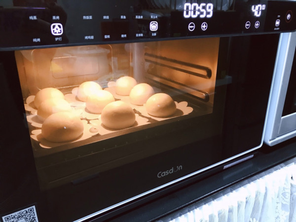 Sweet White Steamed Buns recipe