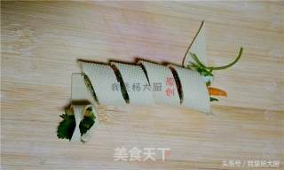 Peacock Tofu Roll: If It is Xiaobai, It Can Also be Made Delicious, Very Simple recipe