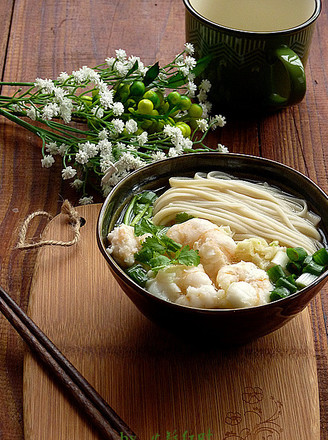 Fresh Shrimp Noodles recipe