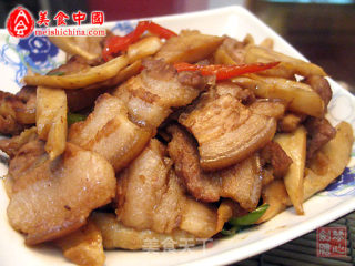 Stir-fried Pork Belly with Bamboo Shoots recipe