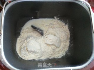 Bread Machine Making Red Bean Bread recipe