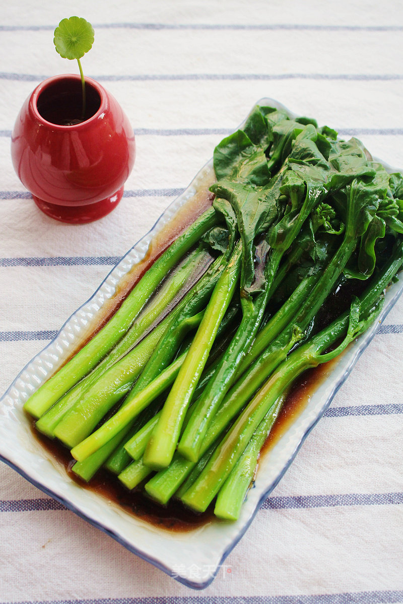 Boiled Chinese Kale recipe