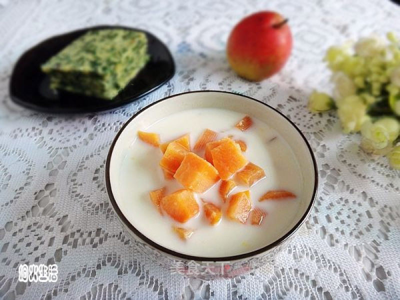 Milk Sweet Potato Soup recipe