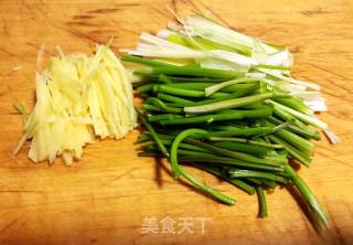 Scallion Fried Conch Slices#家乡味# recipe