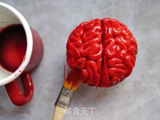 Halloween Simulation Brain Cake recipe