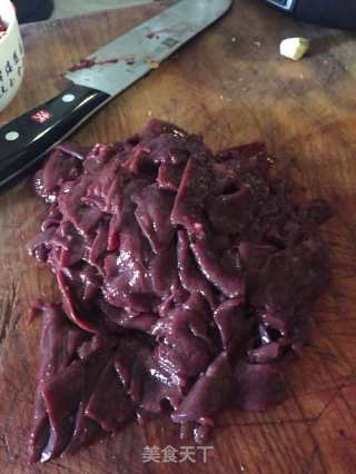 Stir-fried Lamb Liver with Scallions recipe