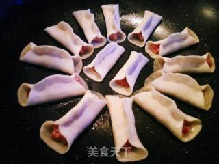 Golden Egg Pot Stickers recipe