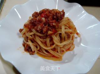 Home-made Authentic "spaghetti Bolognese and Spaghetti Bolognese" recipe