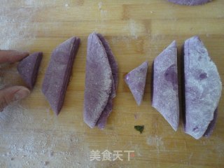 Purple Sweet Potato Chrysanthemum Roll recipe