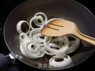 Shacha Squid Rings with Fried Onions recipe