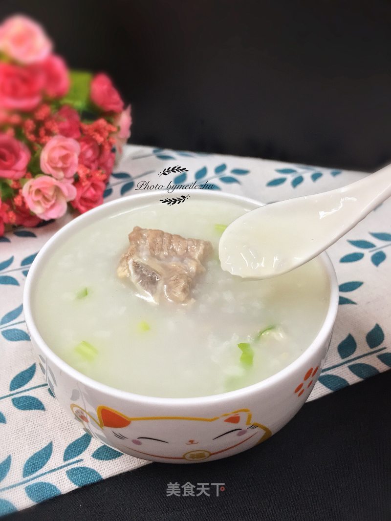 Pork Ribs Congee recipe