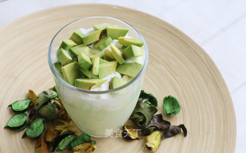 #格丽思小厨#avocado Smoothie recipe