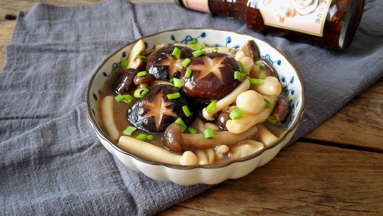 Mushrooms in Oyster Sauce recipe