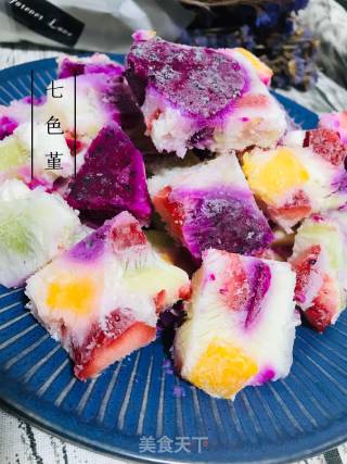 Yogurt Fruit Ice Crunch recipe