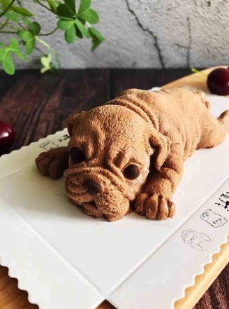 Net Red Puppy Mousse Cake recipe