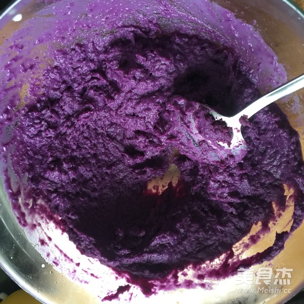 Meringue Purple Potato Mashed recipe