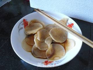 Refreshing White Radish recipe
