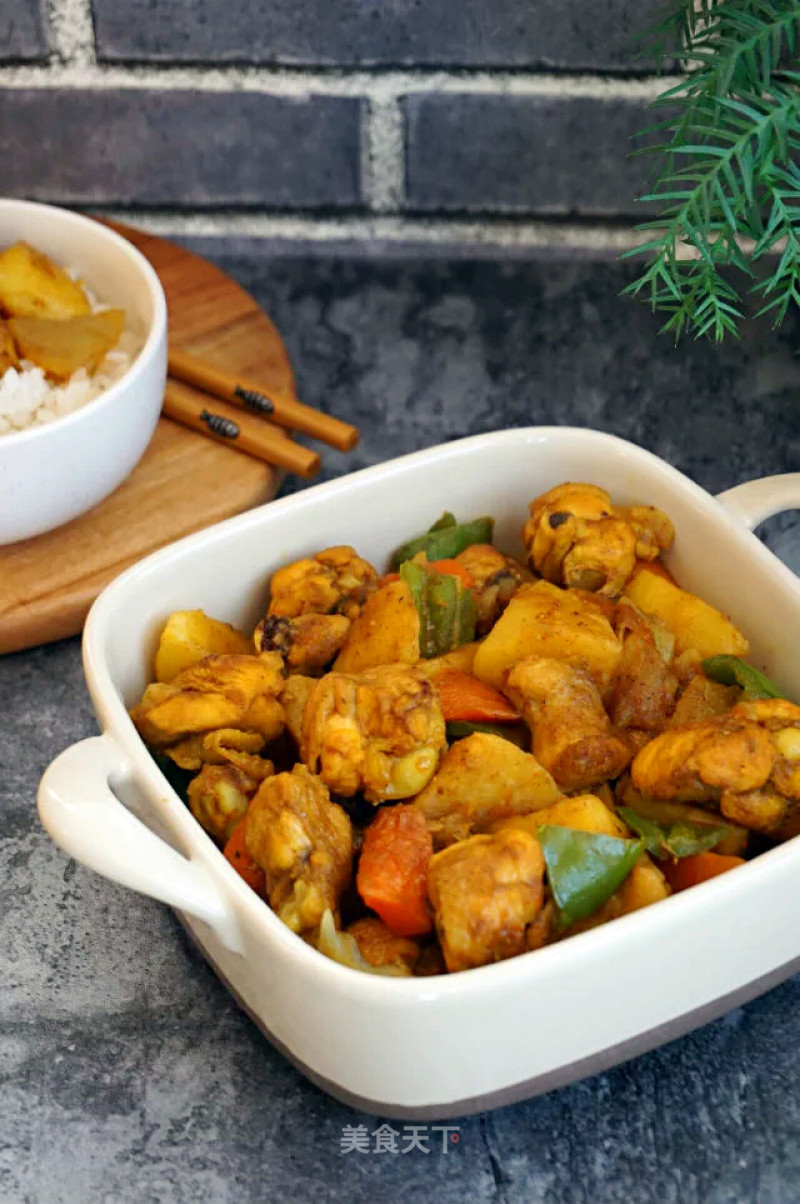 #trust之美#curry Potato Chicken Nuggets recipe