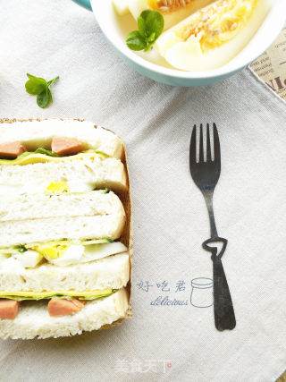 Ham and Egg Sandwich recipe