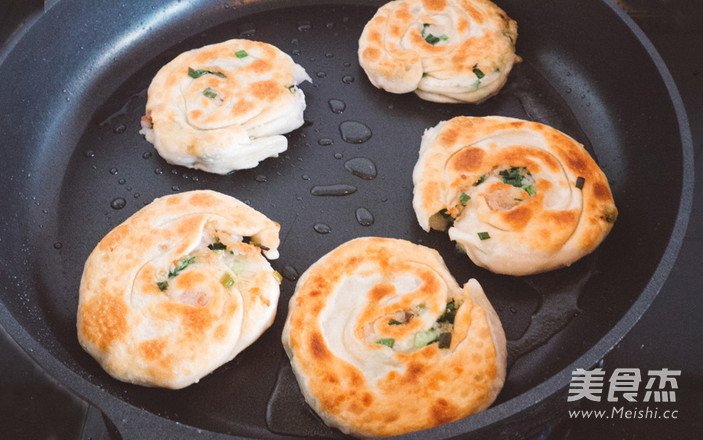 Easy Quick Scallion Pancakes recipe