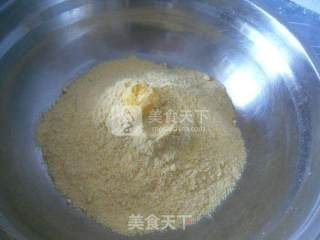 Egg Yolk Corn Meal Wowotou recipe