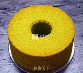 #aca烤明星大赛# Spinach Chiffon Cake (8 Inches) recipe