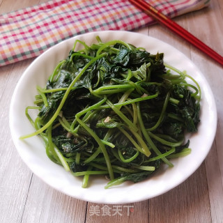 Potato Leaves Soaked with Fermented Bean Curd recipe