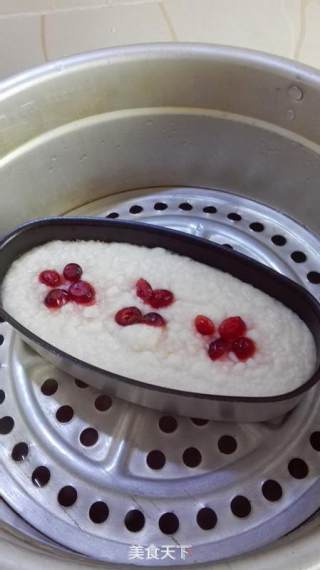 Sticky Rice Noodles and Milk Pudding recipe