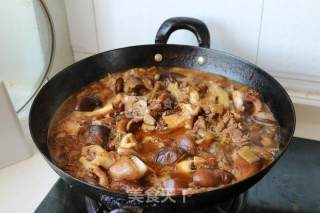 Braised Chicken with Mushrooms recipe