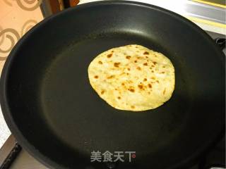 Dumpling Crusted Scallion Pancake recipe