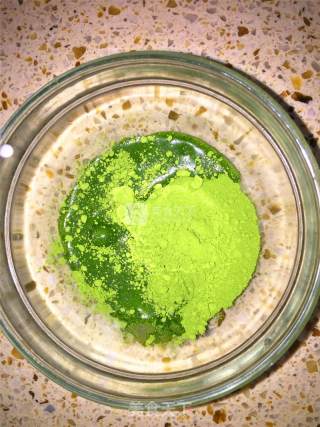 Matcha Chocolate Mousse Cake recipe