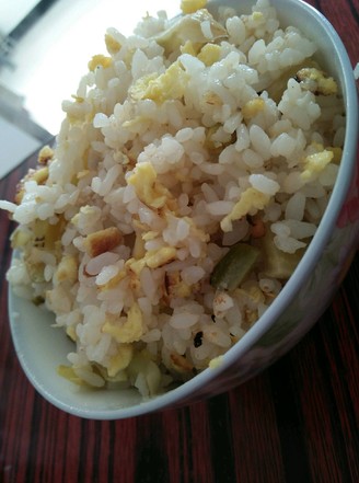 Lazy Egg Fried Rice recipe