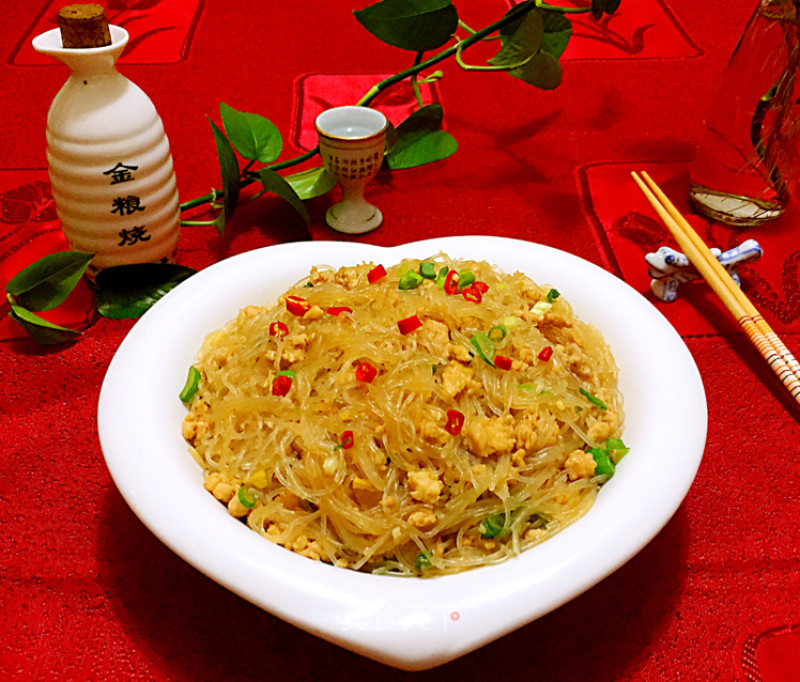 Minced Meat Vermicelli recipe