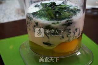 #aca烤明星大赛#spinach Pudding recipe
